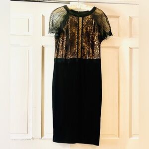 Tadashi Shoji Black Lace Dress